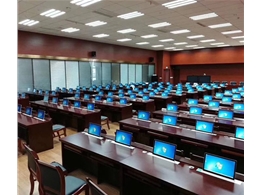 Electric Lifting Computer Desk (Ultra-thin Case with Screen)