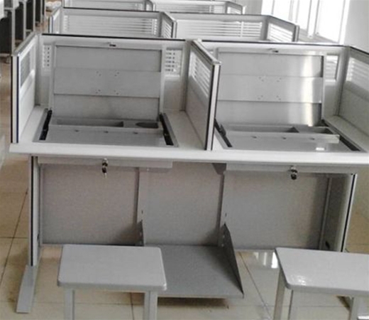 Double examination computer desk (main unit without lock)