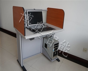 Single examination computer desk (main unit without lock)