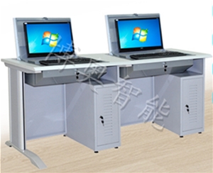 Steel-wood double seat (host seat with lock)