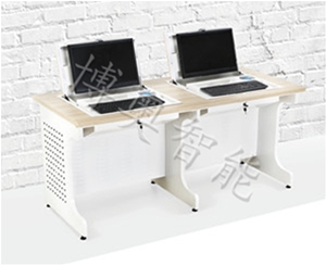 Steel-wood double seat (rear of the host)